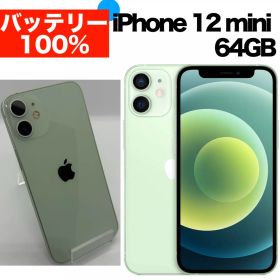 ⭐️バッテリー100%⭐️iPhone 12 mini 64GB グリーン