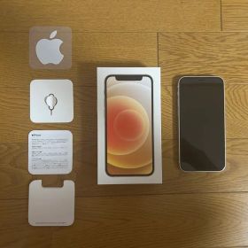 【値下げ】Apple iPhone 12 mini 128GB ホワイト 箱付き
