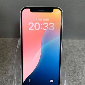 美品 国内版 SIMフリー iPhone12 mini 64GB ホワイト色