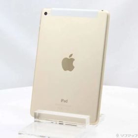 〔中古品〕 iPad mini 4 32GB ゴールド MNWG2J／A docomoロック解除SIMフリー【269】