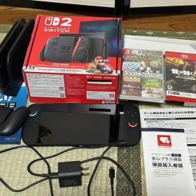 Nintendo Switch 2 モデル 本体マリオとか GEO購入証明等