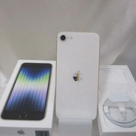 【三沢店70併売】Apple(アップル) iPhone SE 第3世代 64GB スターライト MMYD3J／A SoftBank