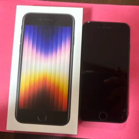 iPhoneSE第3世代♡ミッドナイト（黒）箱付