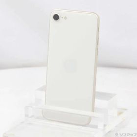 〔中古品〕 iPhone SE 第3世代 64GB スターライト MMYD3J／A SIMフリー【352】