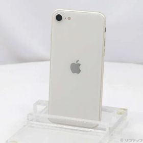 〔中古品〕 iPhone SE 第3世代 64GB スターライト MMYD3J／A SIMフリー【258】