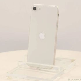 〔中古品〕 iPhone SE 第3世代 64GB スターライト MMYD3J／A SIMフリー【377】