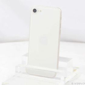 〔中古品〕 iPhone SE 第3世代 64GB スターライト MMYD3J／A SIMフリー【297】