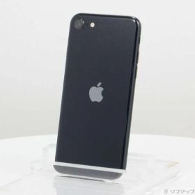 〔中古品〕 iPhone SE 第3世代 64GB ミッドナイト MMYC3J／A SIMフリー【377】