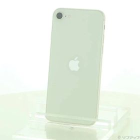〔中古品〕 iPhone SE 第3世代 64GB スターライト NMYD3J／A SIMフリー【295】