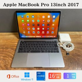 ［新品バッテリー/美品］MacBook Pro 13inch 2017//610