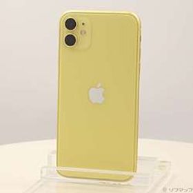 〔中古品〕 iPhone11 128GB イエロー MWM42J／A SIMフリー ［6.1インチ液晶／Apple A13］〔中古品〕 iPhone11 128GB イエロー MWM42J／A SIMフリー ［6.1インチ液晶／Apple A13］