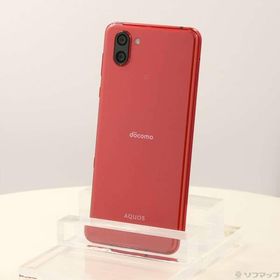 〔中古〕SHARP(シャープ) AQUOS R3 128GB ラグジュアリーレッド SH-04L docomo〔377-ud〕