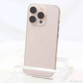 〔中古品〕 iPhone16 Pro 128GB デザートチタニウム MYMX3J／A SIMフリー【377】