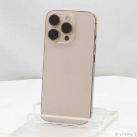 〔中古品〕 iPhone16 Pro 256GB デザートチタニウム MYN23J／A SIMフリー【276】