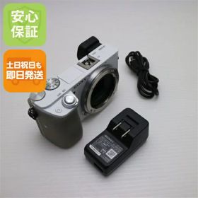 【中古】新品同様 α6100 ILCE-6100ホワイト 中古 本体 土日祝発送OK
