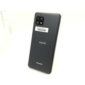 【中古】SHARP 楽天モバイル 【SIMフリー】 AQUOS sense6s ブラック 4GB 64GB SH-RM19s【千葉】保証期間１ヶ月【ランクC】