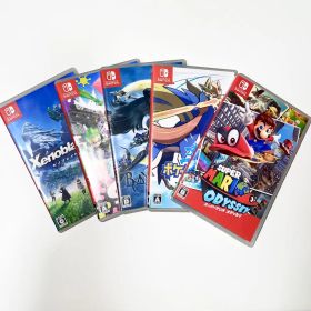 switchゲームまとめ マリオ ポケモン ゼノブレイド ベヨネッタ 5点セット