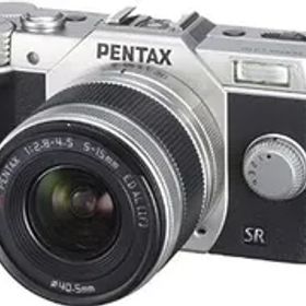 【中古】PENTAX デジタルミラーレス一眼 Q10 ズームレンズキット [標準ズーム 02 STANDARD ZOOM] シルバー Q10 LENSKIT SILVER 12163