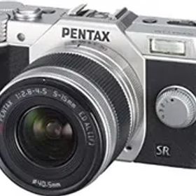 【中古】 PENTAX デジタルミラーレス一眼 Q10 ズームレンズキット [標準ズーム 02 STANDARD ZOOM] シルバー Q10 LENSKIT SILVER 12163