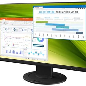<FlexScan>22.5インチカラー液晶モニター(1920x1200/DisplayPort(HDCP 1.3)、HDMI(HDCP1.4)、D Sub 15 ピン(ミニ)/ブラック)[] EV2360-BK