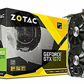 【中古】ZOTAC GEFORCE GTX 1070 MINI グラフィックスボード VD6148 ZTGTX1070-8GD5MINI01 2zzhgl6
