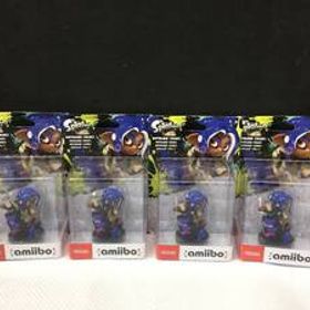 gabc536 未開封 amiibo オクトリング【ブルー】 (スプラトゥーンシリーズ) 4点セット