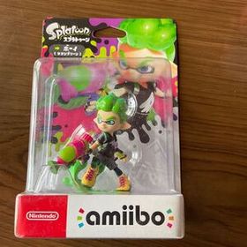 新品未開封 アミーボ スプラトゥーン ボーイ ネオングリーン amiibo