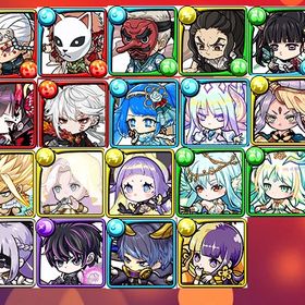 5040個 音柱宇髄天元+錆兎+パーティーエーテル+インフィニティ+デス | ポコダン(ポコロンダンジョンズ)のアカウントデータ、RMTの販売・買取一覧