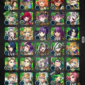 【引退】 コラボガチャ限、限定キャラなど合計400体以上!! | モンストのアカウントデータ、RMTの販売・買取一覧