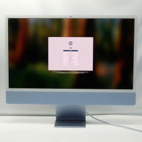 【限定10%OFFクーポン】 中古 Apple iMac 2023 MQRQ3J/A M3 メモリ8GB SSD256GB ブルー Sequoia 24インチ 1年保証 レビュー特典：延長保証 パソコン デスクトップパソコン アップル 中古パソコン 中古デスクトップパソコン PC デスクトップPC 中古PC