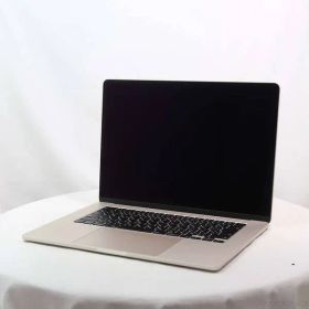 〔中古品〕 MacBook Air 15.3-inch Early-2024 MRYR3J／A Apple M3 8コアCPU_10コアGPU 8GB SSD256GB スターライト 〔15.7 Sequoia〕【269】