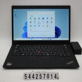 Lenovo ThinkPad X395 Ryzen 5 PRO 3500U 2.1GHz/8GB/256GB(SSD)/13.3W/FHD(1920x1080)/Win11 白シミあり【中古】【20250710】