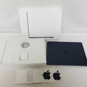 099C246L◆Apple MacBook Air CTOモデル M2 2022 Z16000949 A2681 MLY33J/A 16GB SSD 256GB Sequoia ミッドナイト 最大容量100％ 回数15回