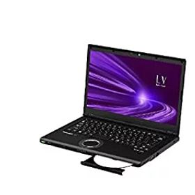 【中古】「非常に良い」パナソニック 14型 ノートパソコン Let's note LVシリーズ（ブラック）[Corei7 / メモリ 8GB / SSD 512GB / ] CF-LV9KDNQR