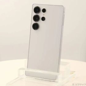 〔中古品〕 Galaxy S25 Ultra 256GB チタニウムホワイトシルバー SM-S938QZSASJP SIMフリー【262】