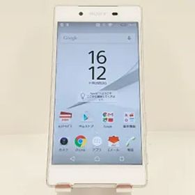Xperia Z5 SOV32 au ホワイト 送料無料 本体 c15639