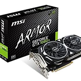 【中古】MSI GeForce GTX 1080 Ti ARMOR 11G OC グラフィックスボード VD6303