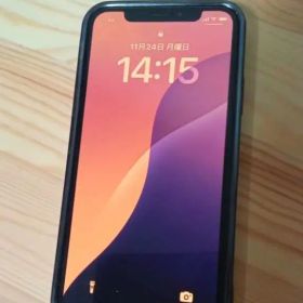 Apple iPhone xs スペースグレー 本体 約100%