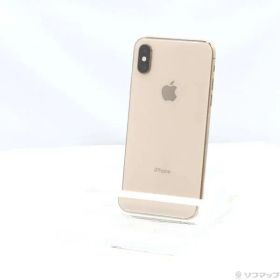 〔中古品〕 iPhoneXS 64GB ゴールド MTAY2J／A SIMフリー【258】