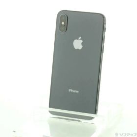 〔中古品〕 iPhoneXS 256GB スペースグレイ MTE02J／A SIMフリー【262】
