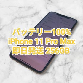 バッテリー100% iPhone 11 Pro Max 256GB