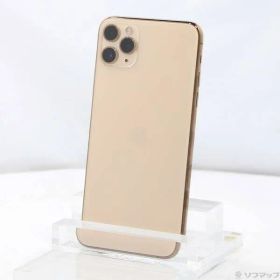 〔中古品〕 iPhone11 Pro Max 512GB ゴールド MWHQ2J／A SIMフリー【276】