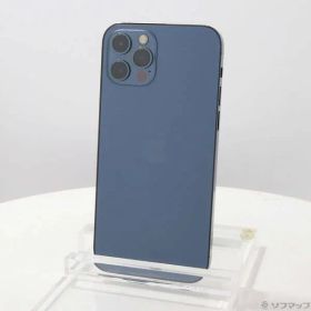 〔中古品〕 iPhone12 Pro 128GB パシフィックブルー MGM83J／A SIMフリー【305】