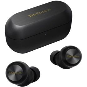 【長期保証付】Technics(テクニクス) EAH-AZ100-K ブラック 完全ワイヤレスイヤホン Bluetooth5.3 IPX4 磁性流体ドライバー搭載