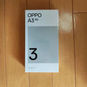 OPPO A3 5G パープル 4GB 128GB 本体