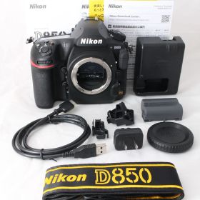 ☆新品級・ショット数914☆ Nikon デジタル一眼レフカメラ D850 ボディ ニコン #4310
