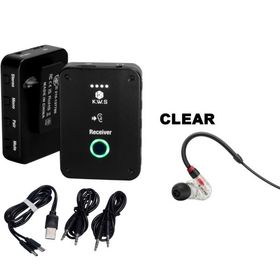 SENNHEISER ゼンハイザー IE100 Pro CLEAR 付き KWS ワイヤレスイヤモニ 送受信機セット