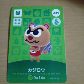 amiiboカード カジロウ 239