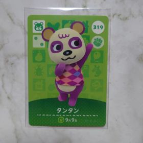 どうぶつの森amiiboカード/第4弾 319：タンタン