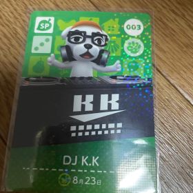DJ K.K あつ森・あつまれどうぶつの森・アミーボ・amiiboカード